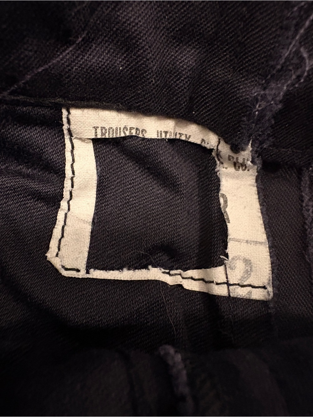 Vintage Navy Deck Trousers